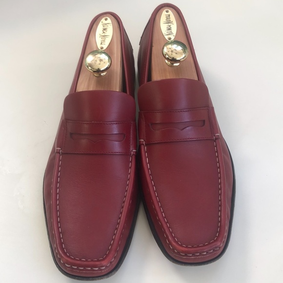 Salvatore Ferragamo Men\'s Red Shoes Size 8.5 main image 10